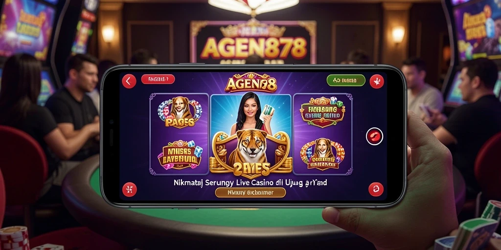 Tampilan gameplay Live Casino yang mengasyikkan dan interaktif.