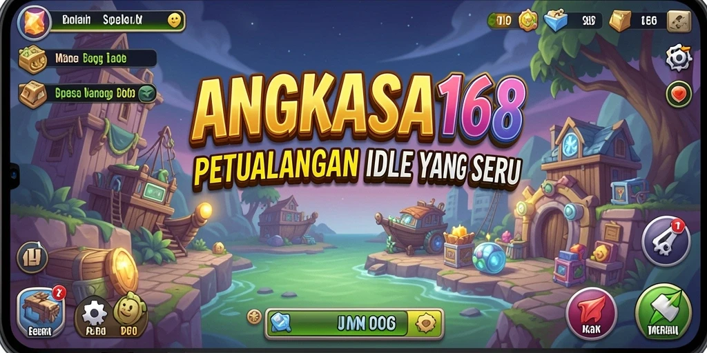 Tampilan gameplay ANGKASA168 yang menarik dan seru dalam eksplorasi galaksi.