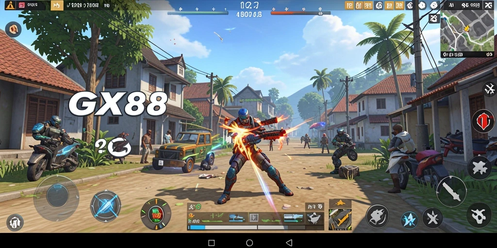 Tampilan utama GX88 dengan fitur Utility yang mengesankan