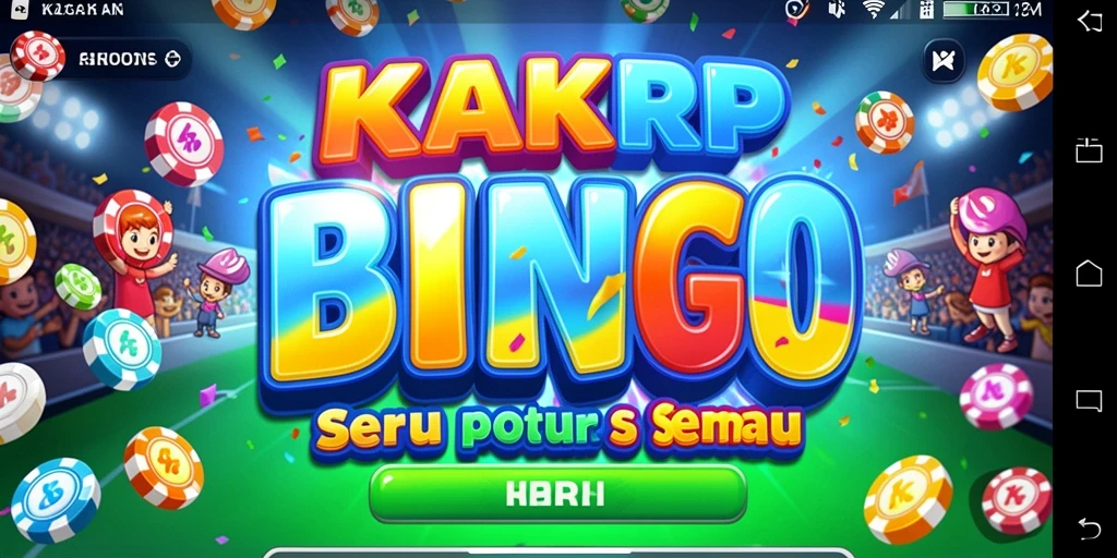 Tampilan gameplay seru KAKRP dengan suasana Bingo yang menggembirakan.