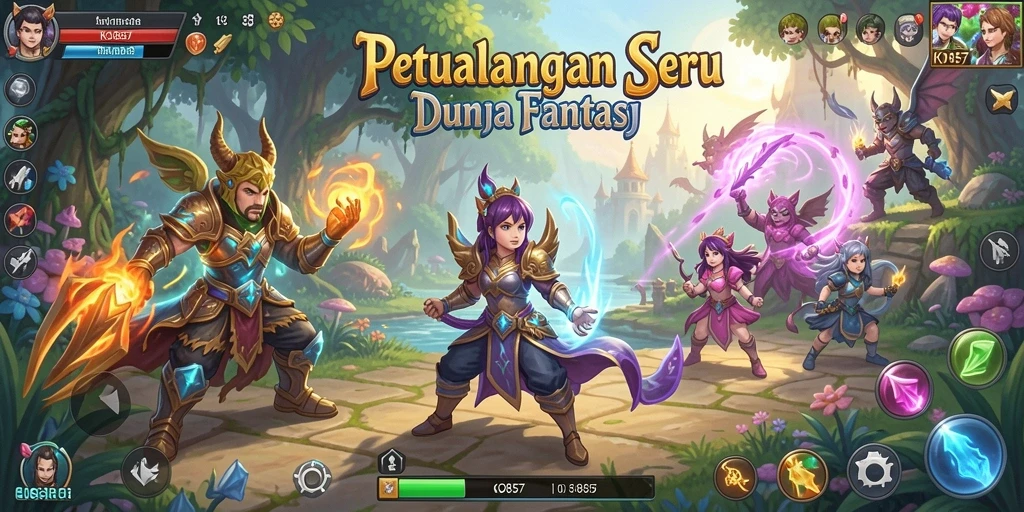 Gameplay yang menarik dalam dunia petualangan KO857.