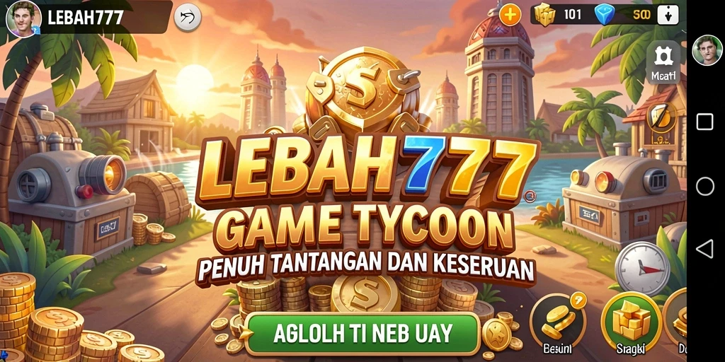 Tangkapan layar gameplay Tycoon yang menampilkan pembangunan perusahaan.