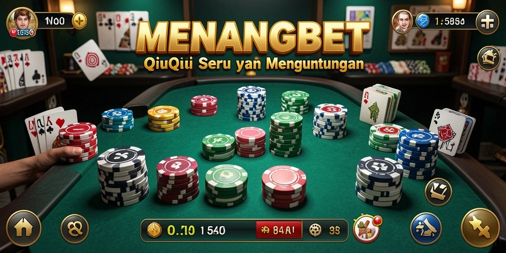 Screenshot gameplay QiuQiu dalam MENANGBET yang menarik.
