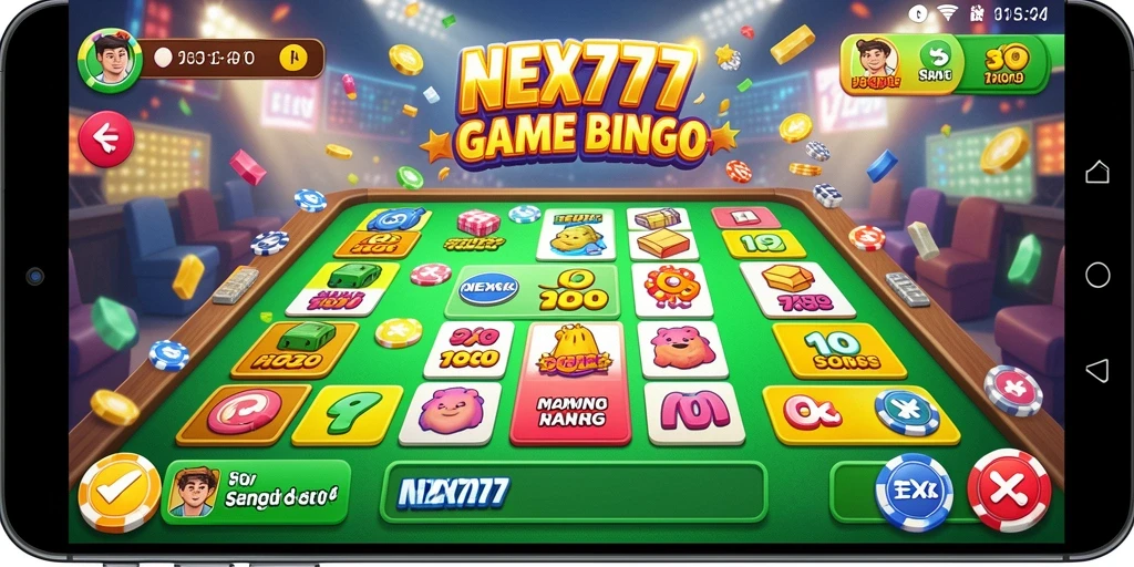 Tampilan gameplay seru dalam NEX777 Bingo.