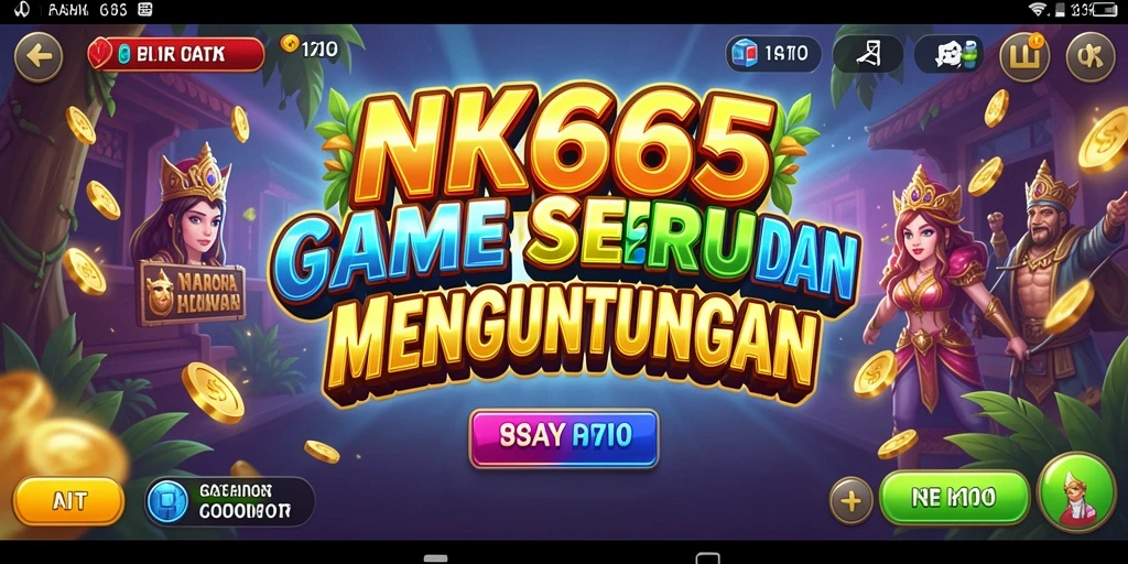 Tampilan gameplay NK666 yang menarik dan seru saat bermain slot.