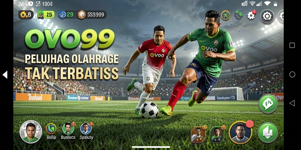 Tampilan gameplay OVO99 yang menarik dan memukau.