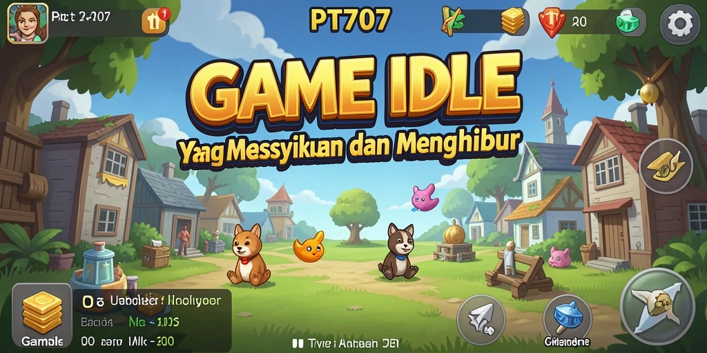 Tampilan gameplay menarik dari PT707 yang mengasyikkan.