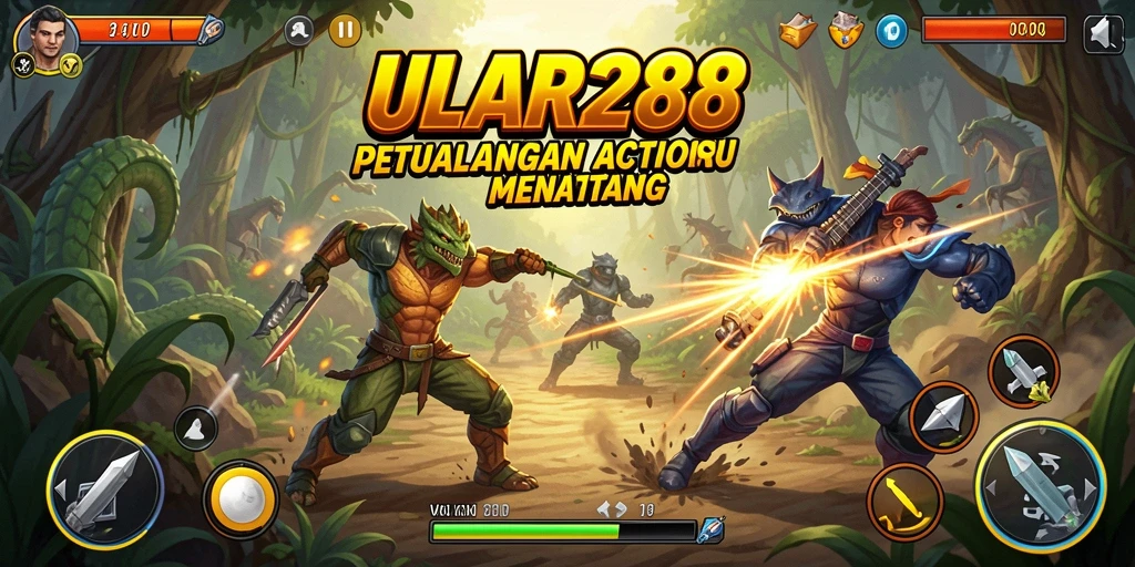 Tangkapan layar ULAR288 menunjukkan aksi seru dalam gameplay yang menegangkan.