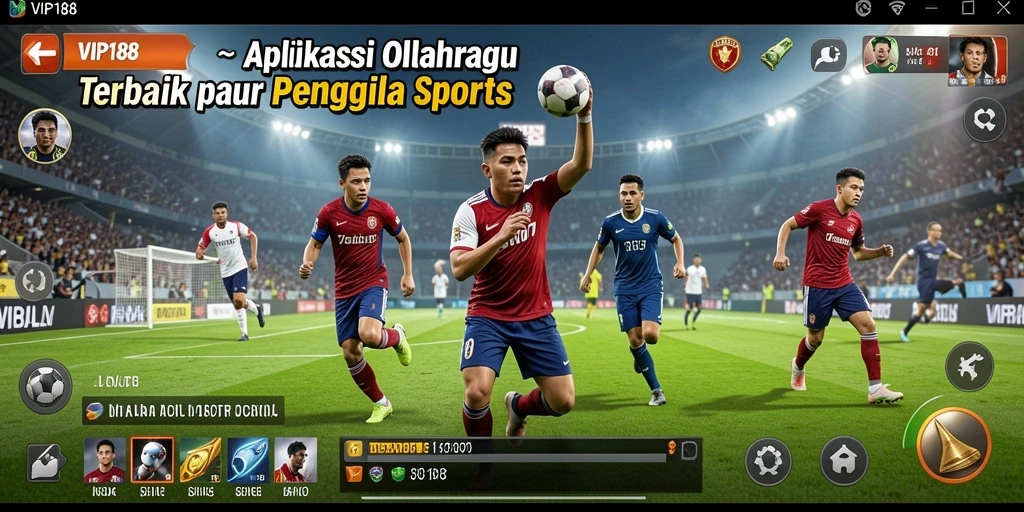 Tampilan gameplay VIP188 yang menarik dan informatif tentang olahraga.