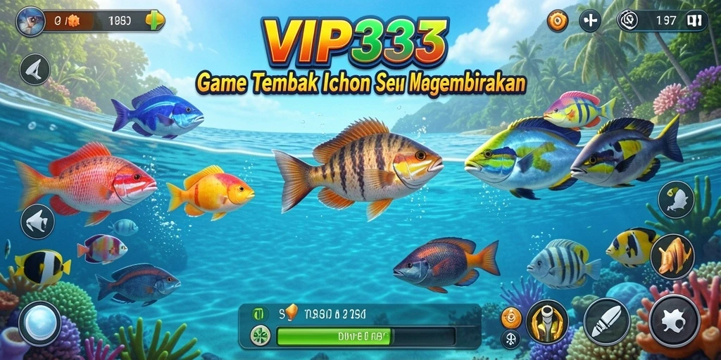 Tangkapan ikan yang berwarna-warni dan gameplay yang mendebarkan.